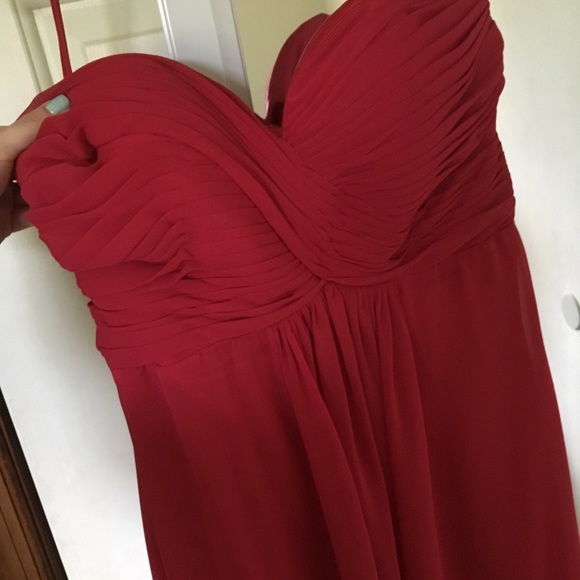 Red Prom/Formal Dress. Fits size 10-12. - Picture 2 of 2